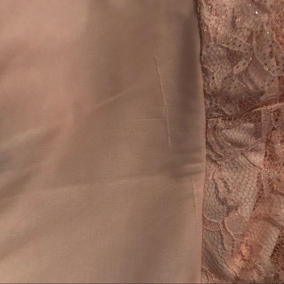 mymichelle Strapless Peach Formal Gown, Size 7 - Picture 11 of 11